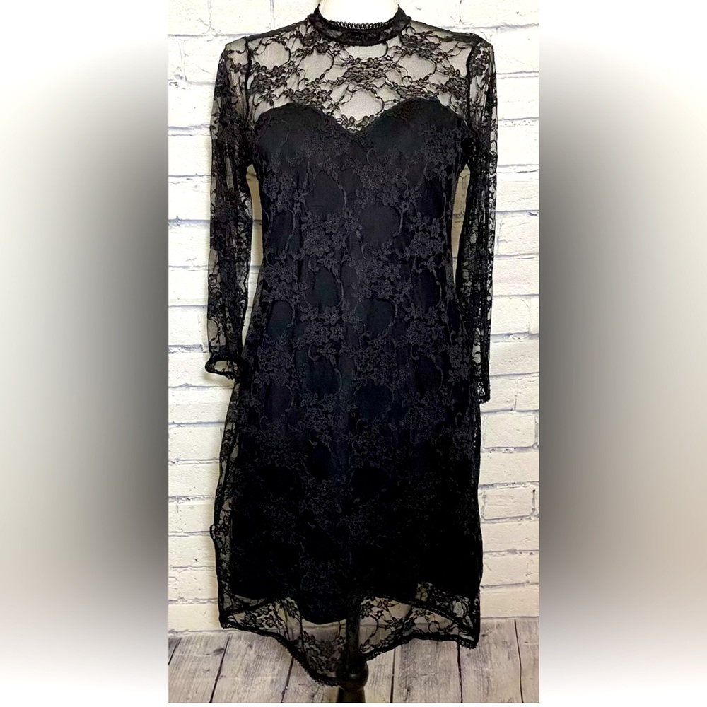Elegant black dress DIVIDED brand SIZE 12 from USA EXCELLENT CONDITION